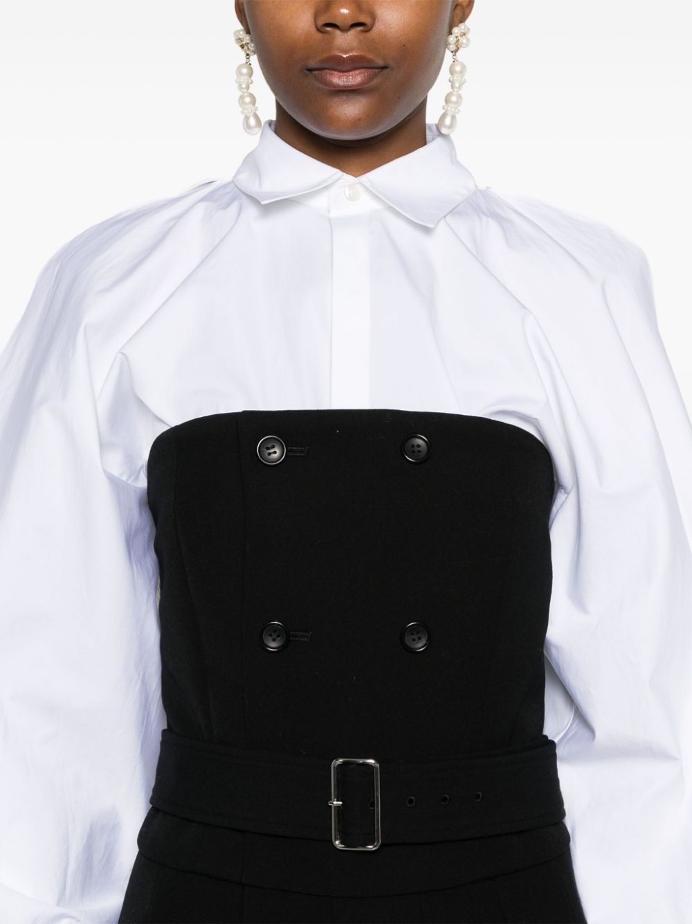 pleated midi dress - 5