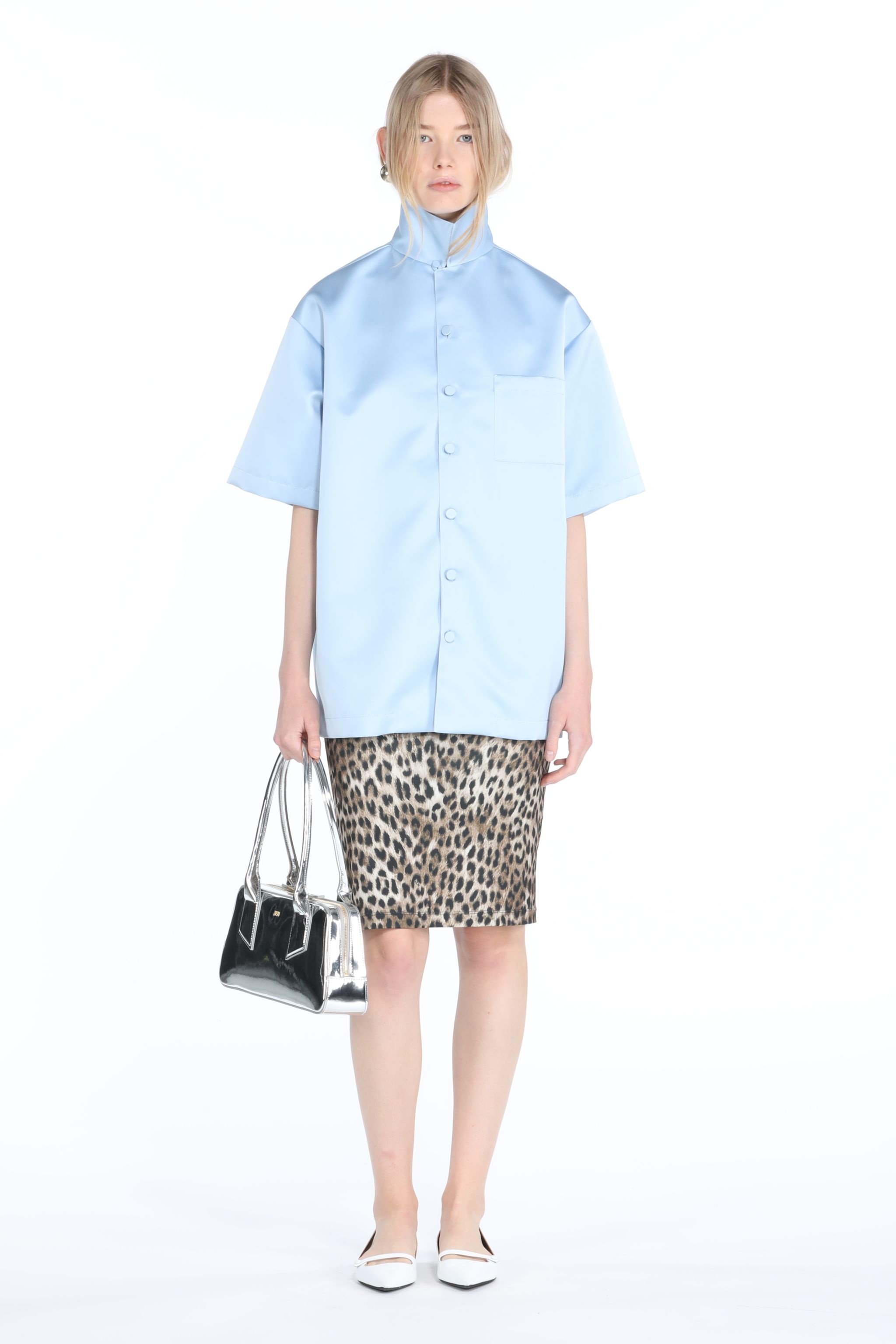 LEOPARD-PRINT MIDI SKIRT - 4