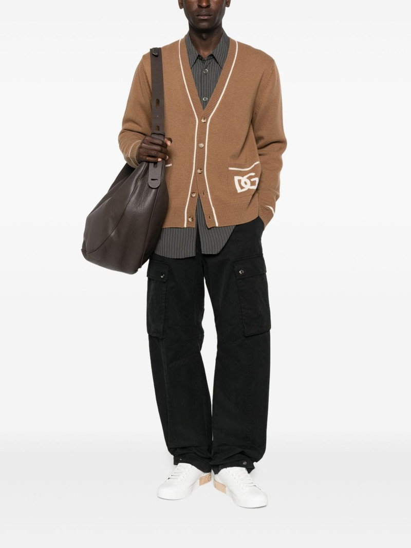 Dolce & Gabbana cargo-pocket button-fastening trousers outlook