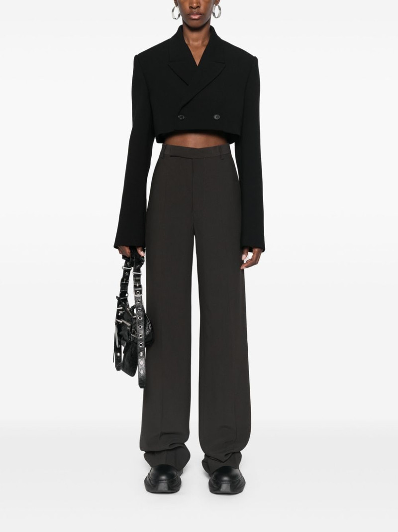 Rick Owens tailored straight-leg trousers outlook