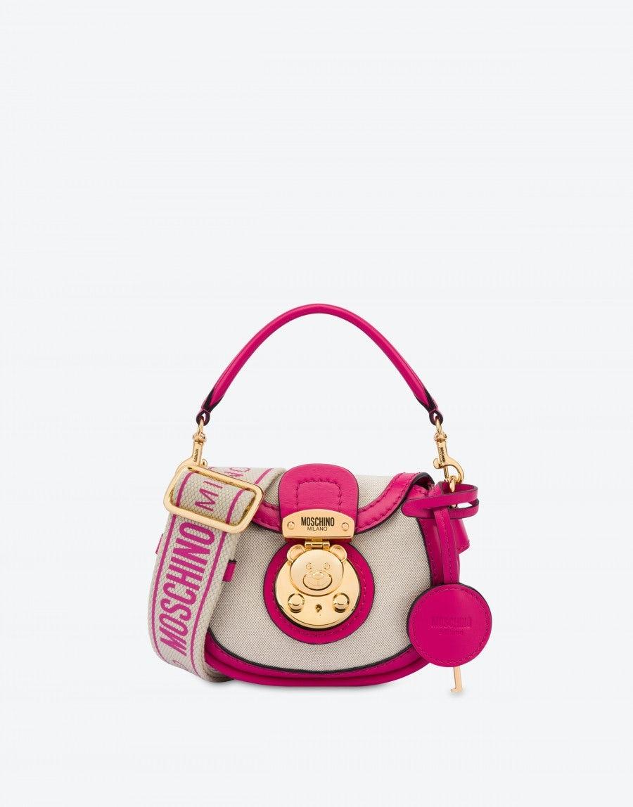 MOSCHINO TEDDY LOCK MINI HAND BAG - 1