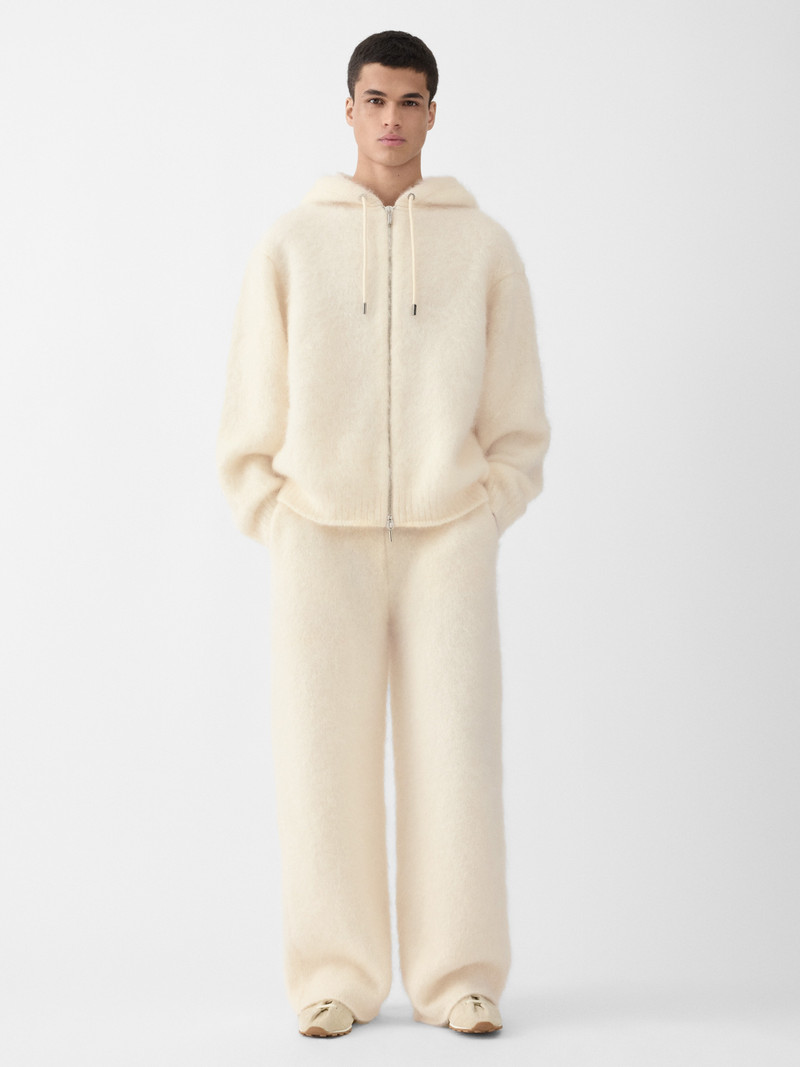 JACQUEMUS The Nuvola zipped cardigan outlook