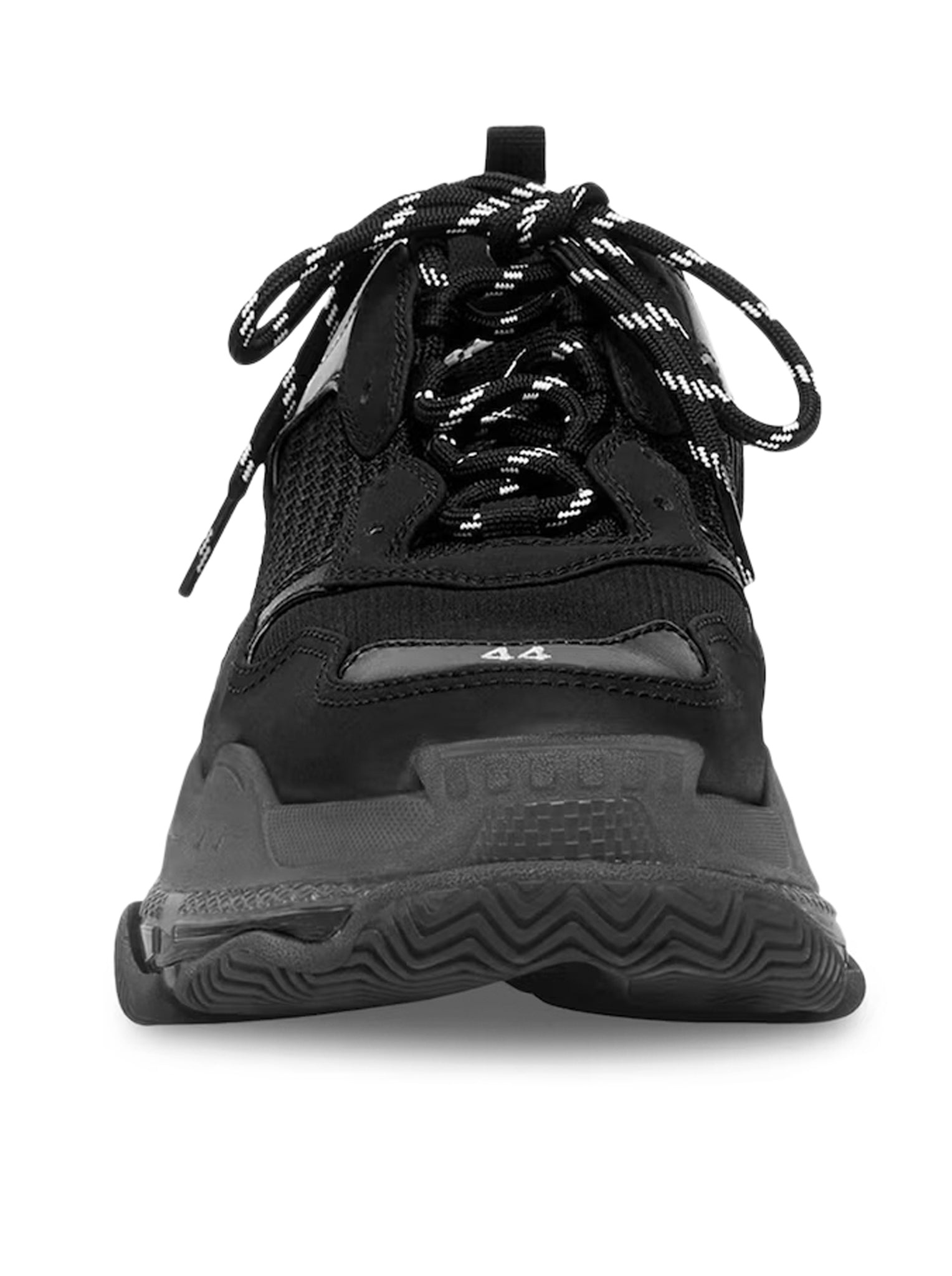 TRIPLE S CLEAR SOLE FOR MEN IN BLACK - 5