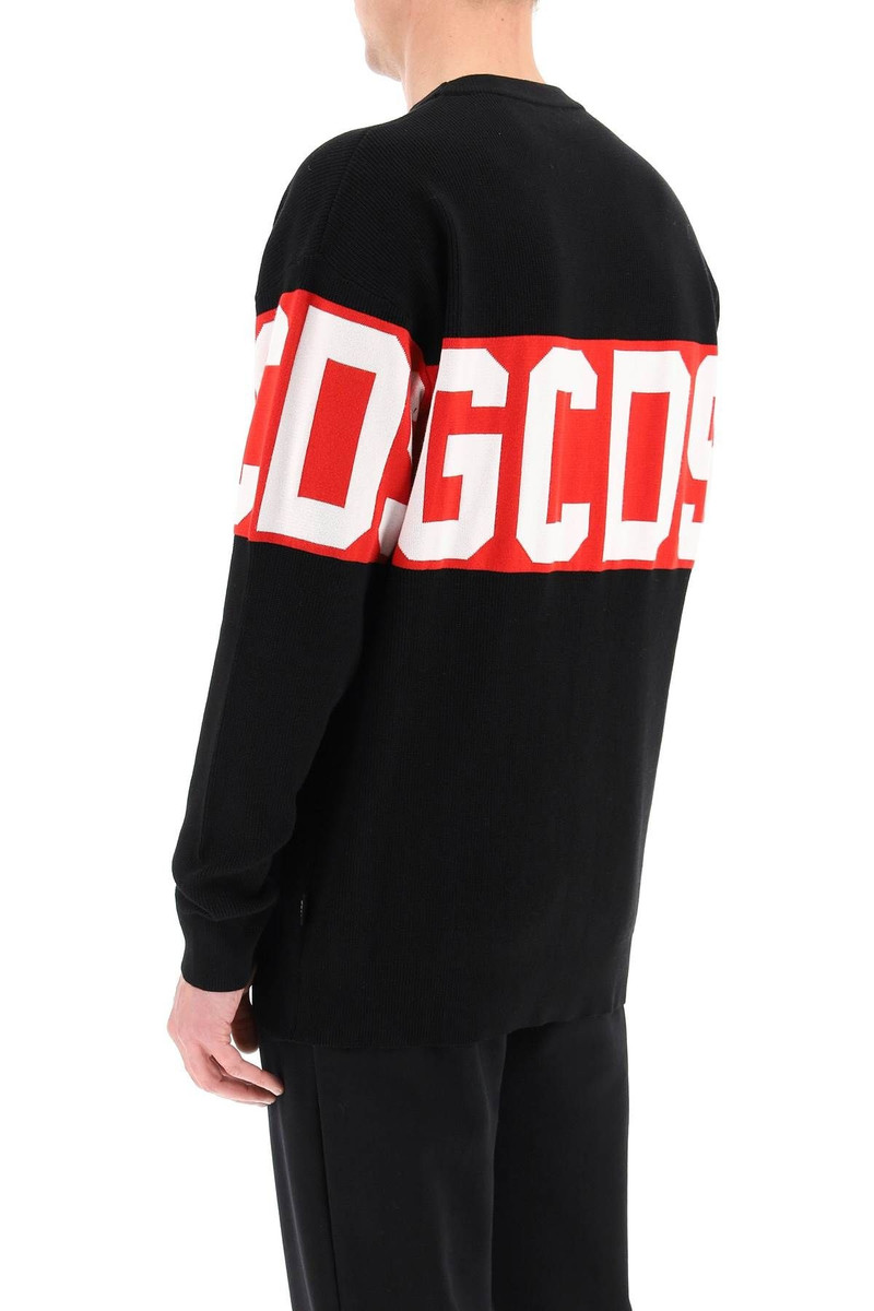 LOGO INTARSIA SWEATER 4