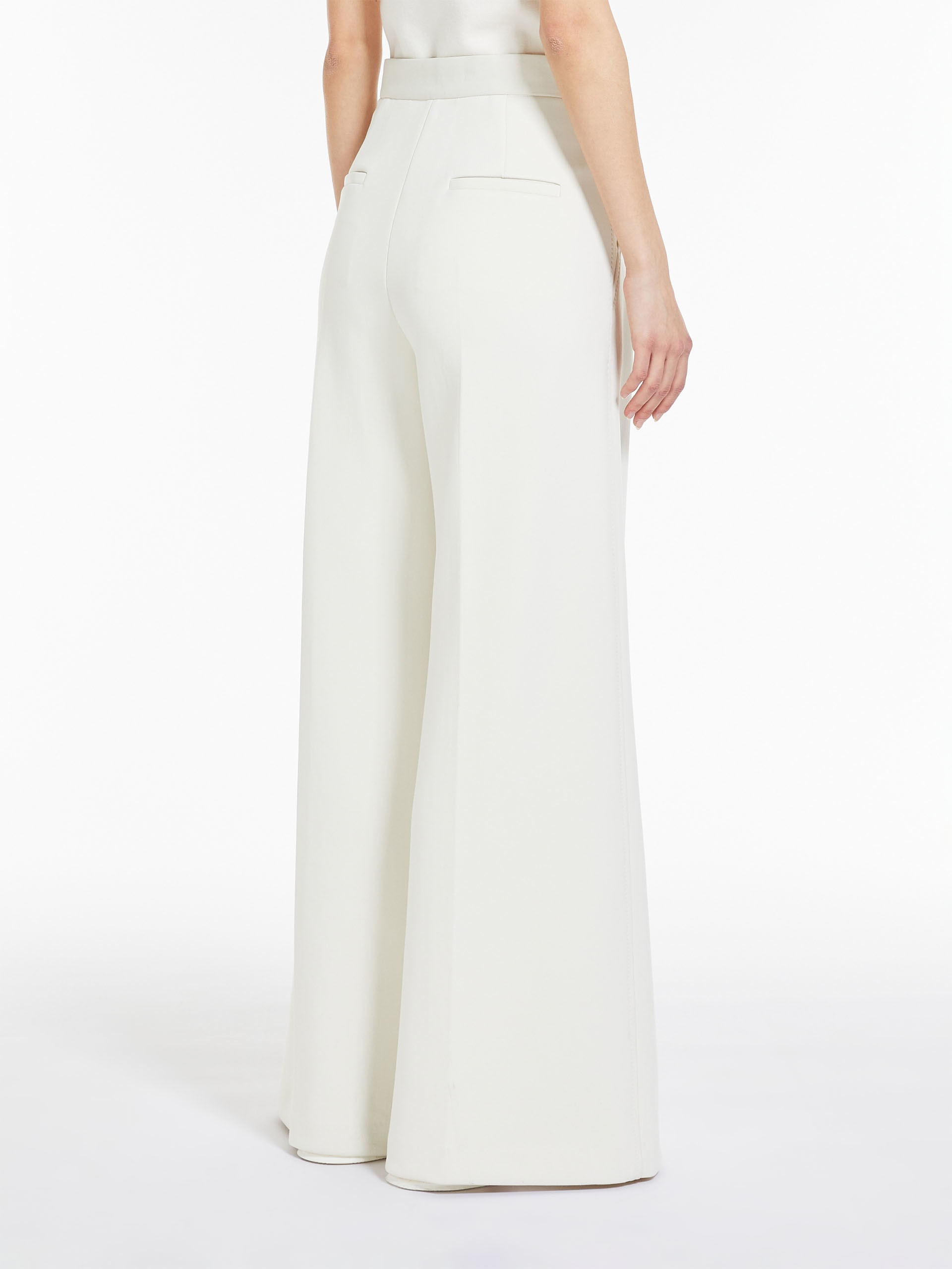 ZINNIA Flared trousers in scuba jersey - 4