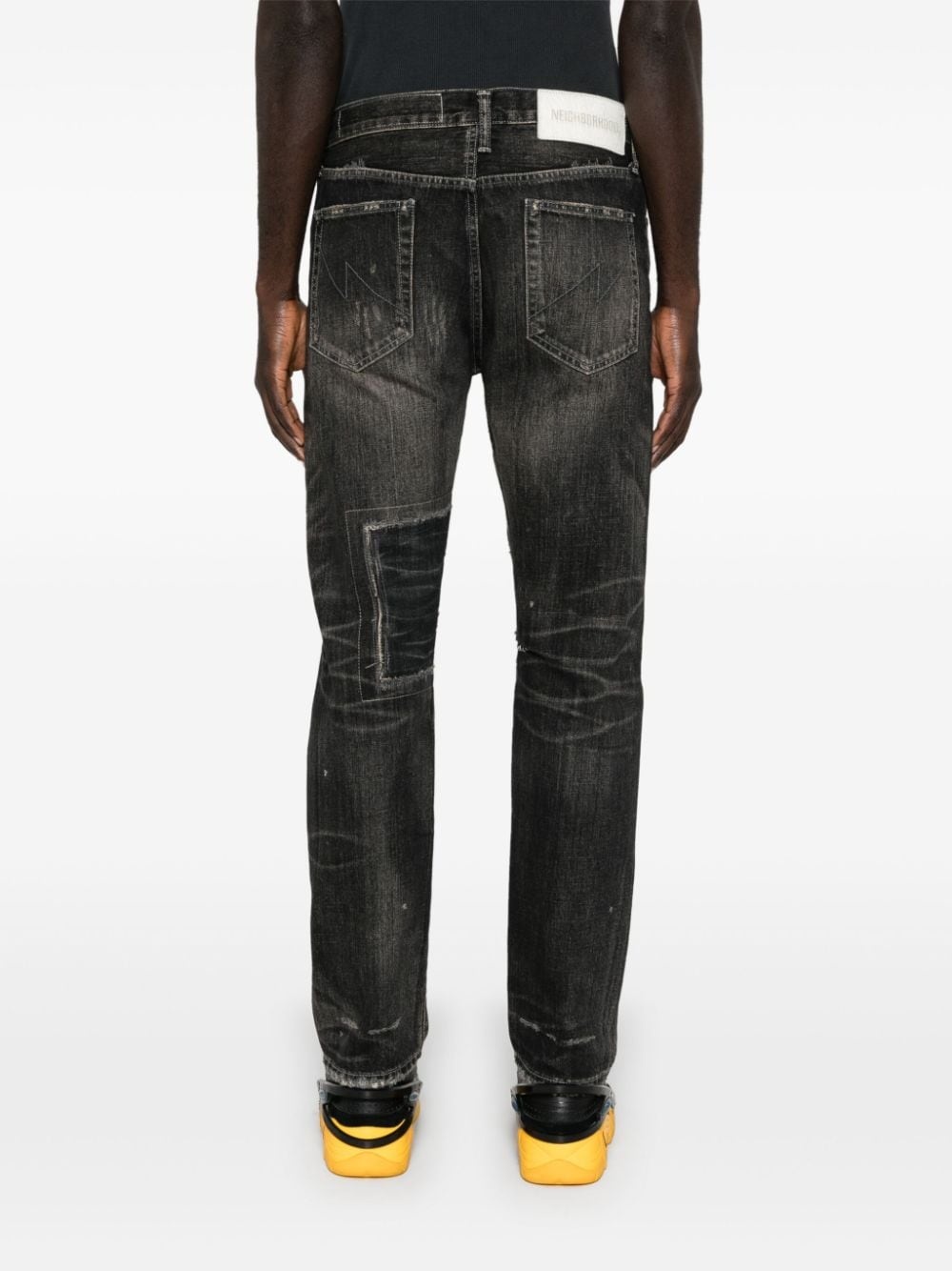 distressed jeans - 4