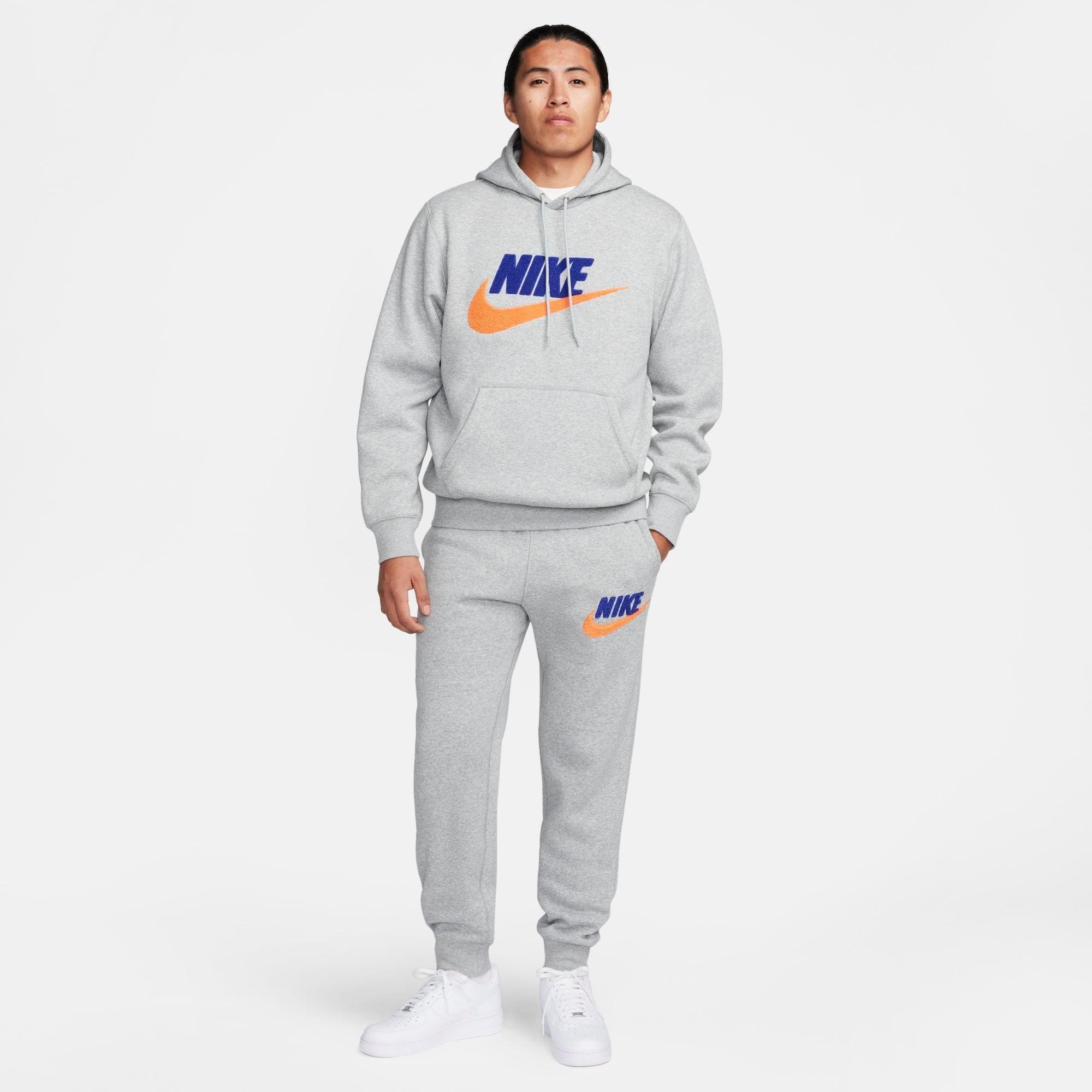 MEN'S NIKE CLUB FLEECE CHENILLE FUTURA PULLOVER HOODIE - 2