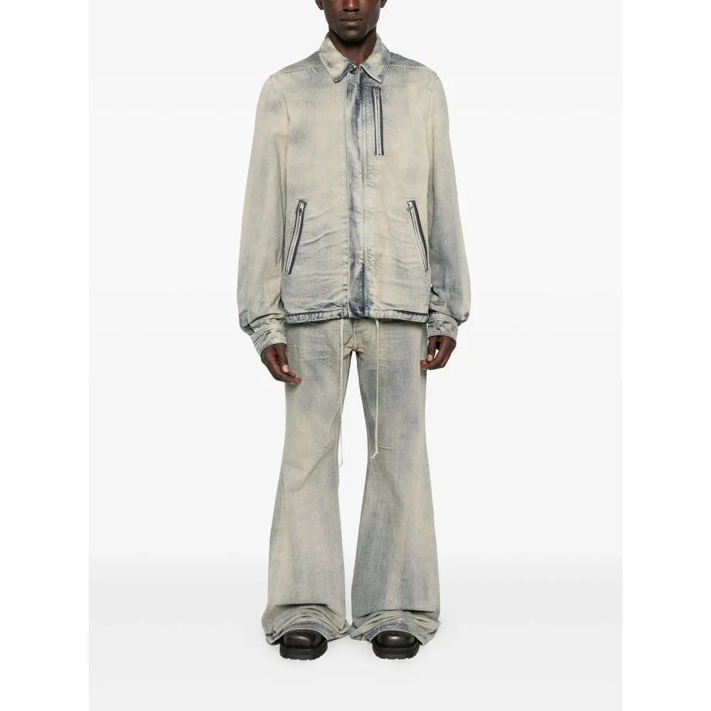 Rick Owens Drkshdw Blue Denim - Bootcut Jeans Men - 1