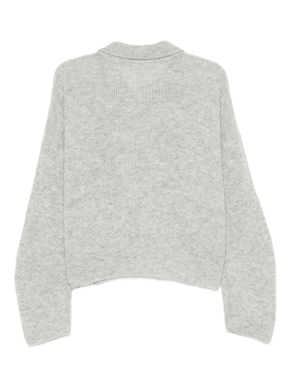 Haikure  polo-neck button sweater - 2