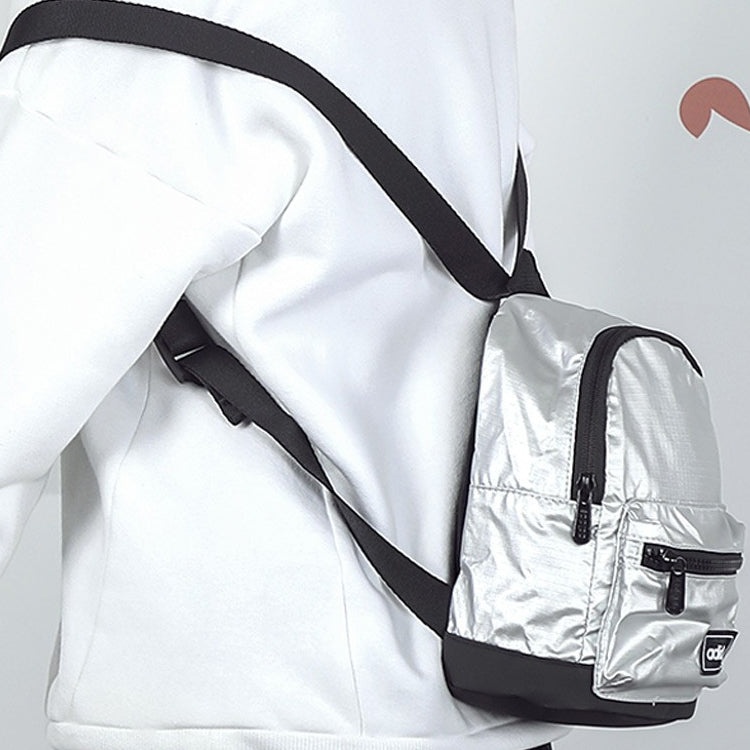 (WMNS) adidas Classic Metallic Backpack Extra Small 'Silver' FM4334 - 4