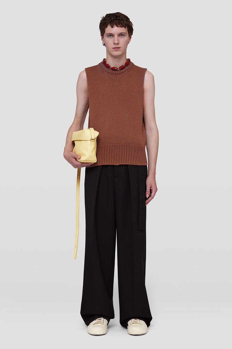Crew-Neck Vest - 2