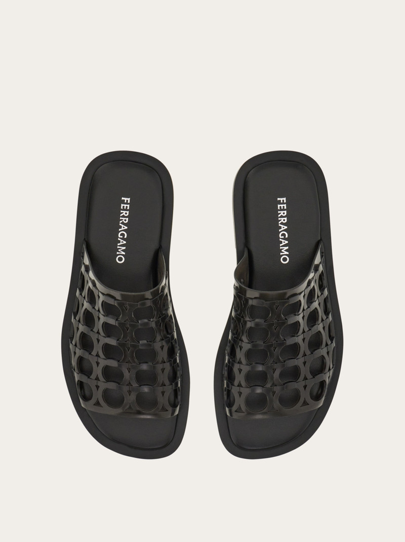 FERRAGAMO Gancini sandal outlook