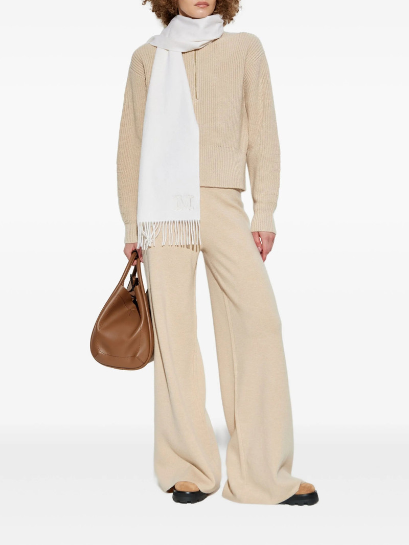 Max Mara Max Mara Ribbed Zip-neck Sweater outlook