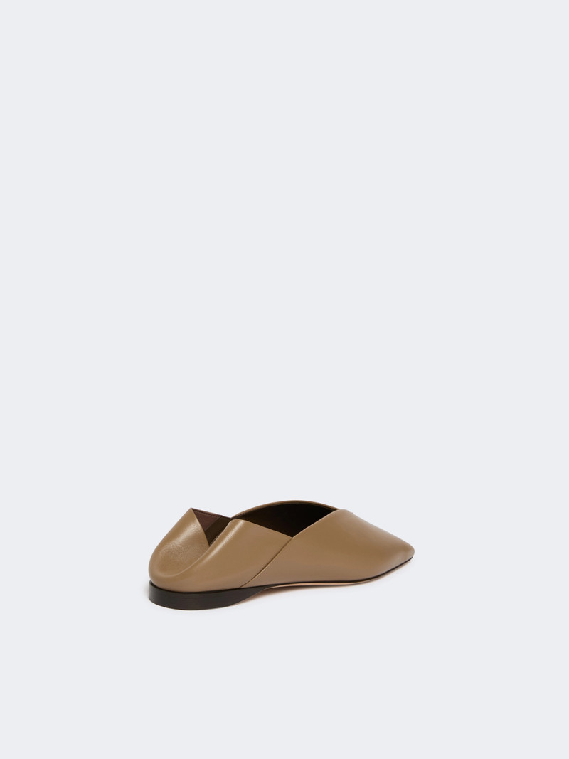 OCA Nappa leather ballerinas - MUD 4