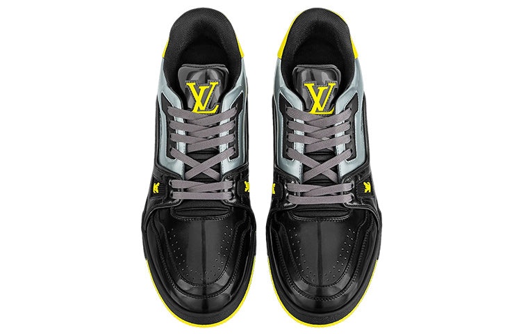 LOUIS VUITTON Trainers 'Black Yellow Silver' 1A9JTM - 2