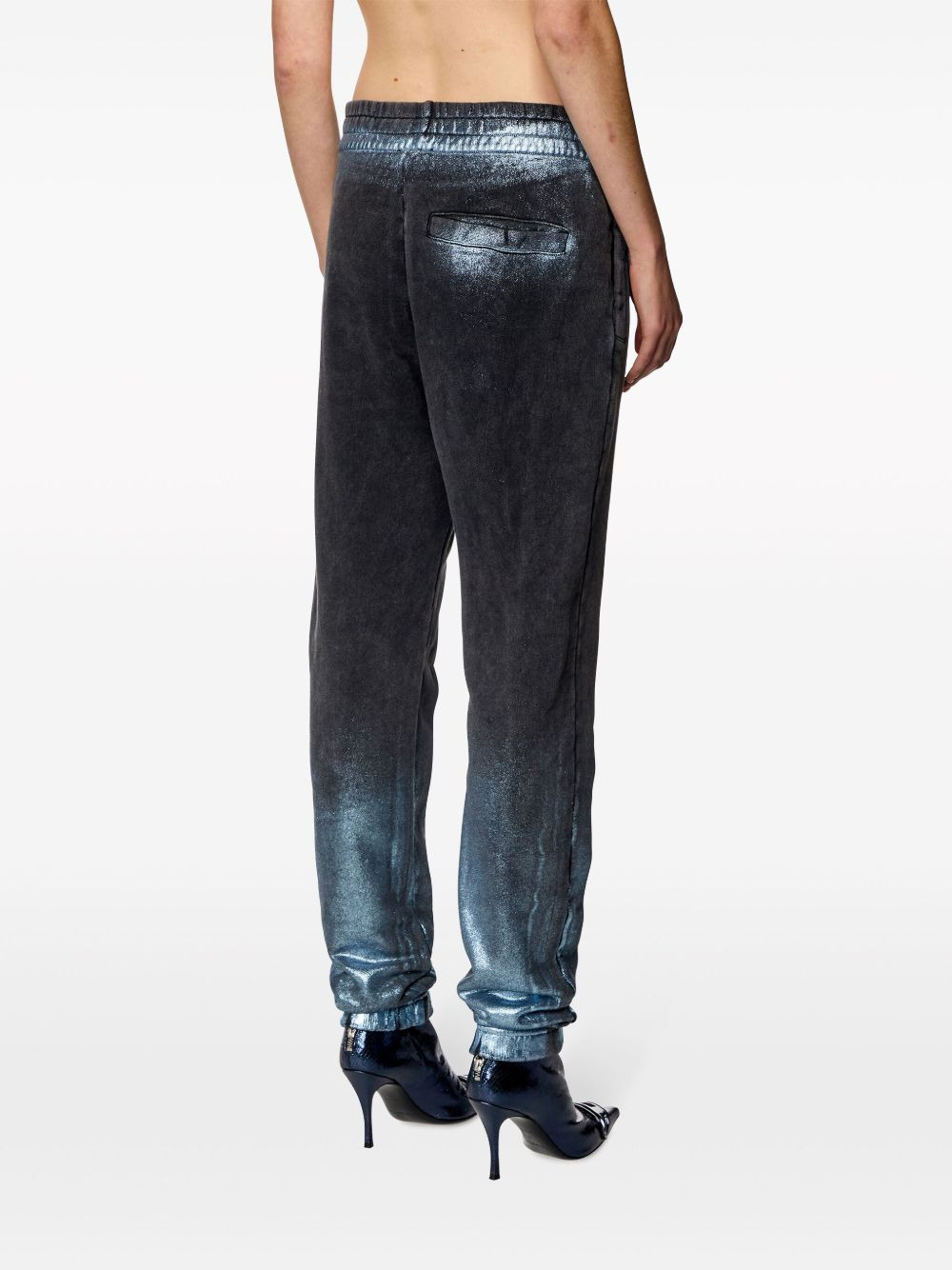 embroidered-logo track pants - 4