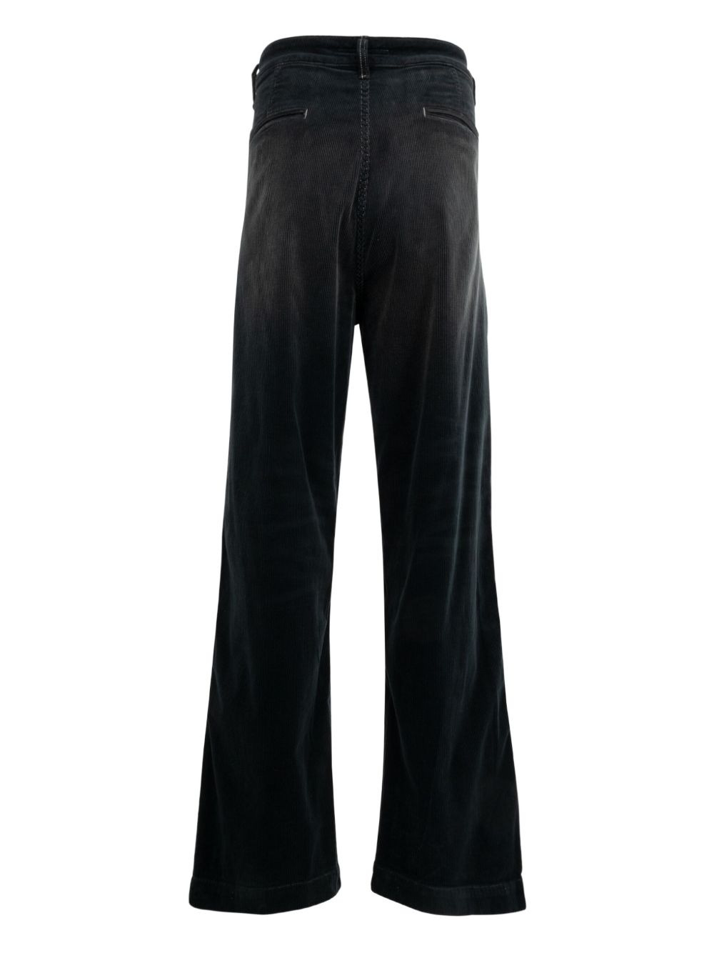 printed corduroy trousers - 2