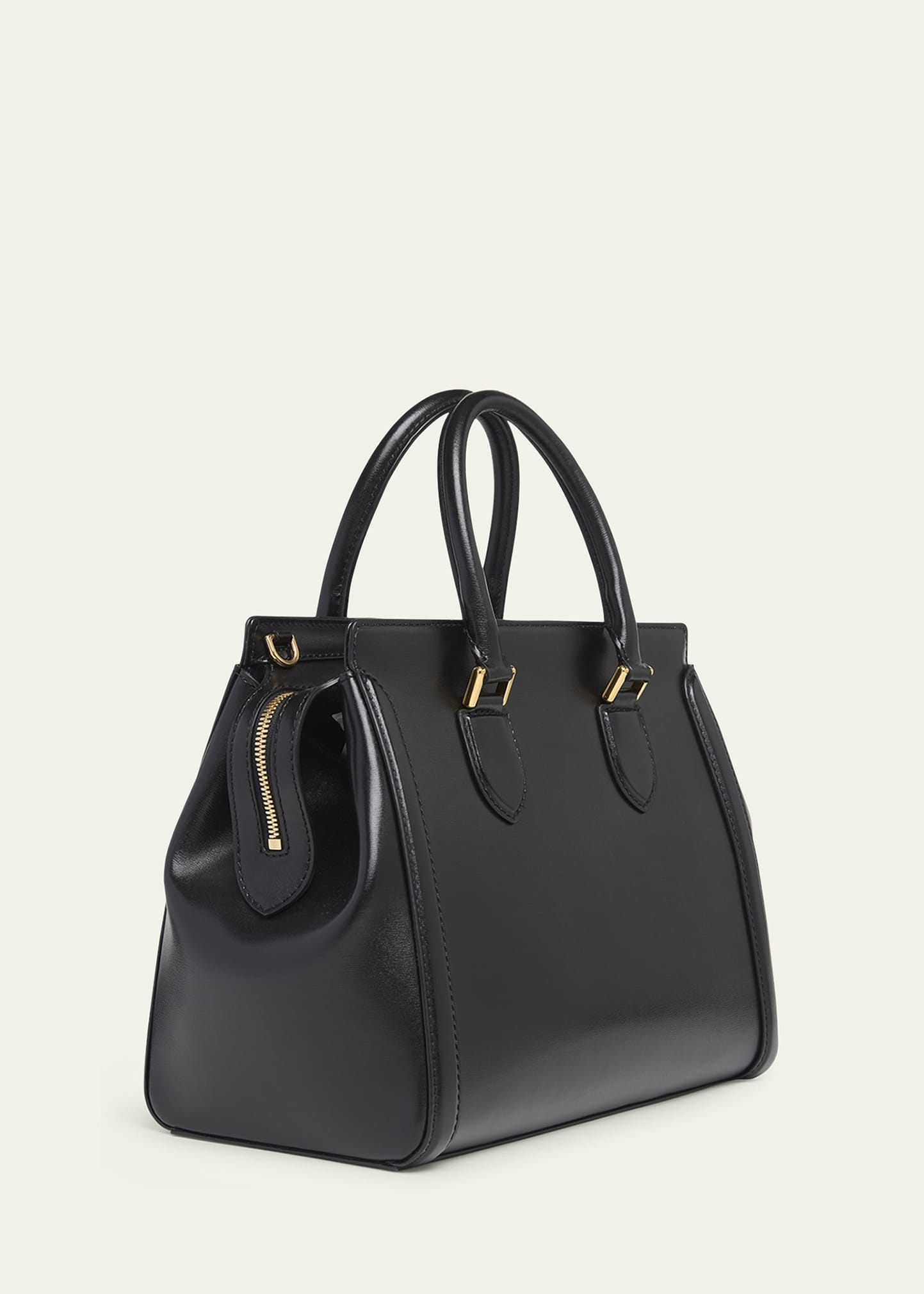 Birdee Large Leather Shoulder Bag - 3