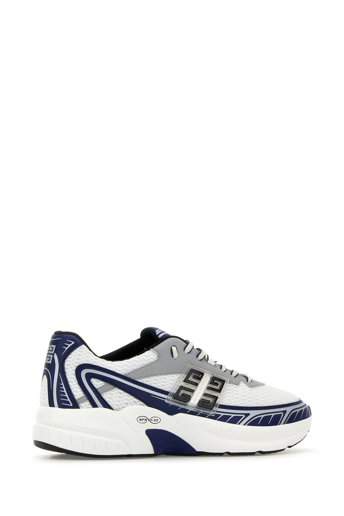 Multicolor synthetic leather and mesh NFNTY-52 sneakers - 3
