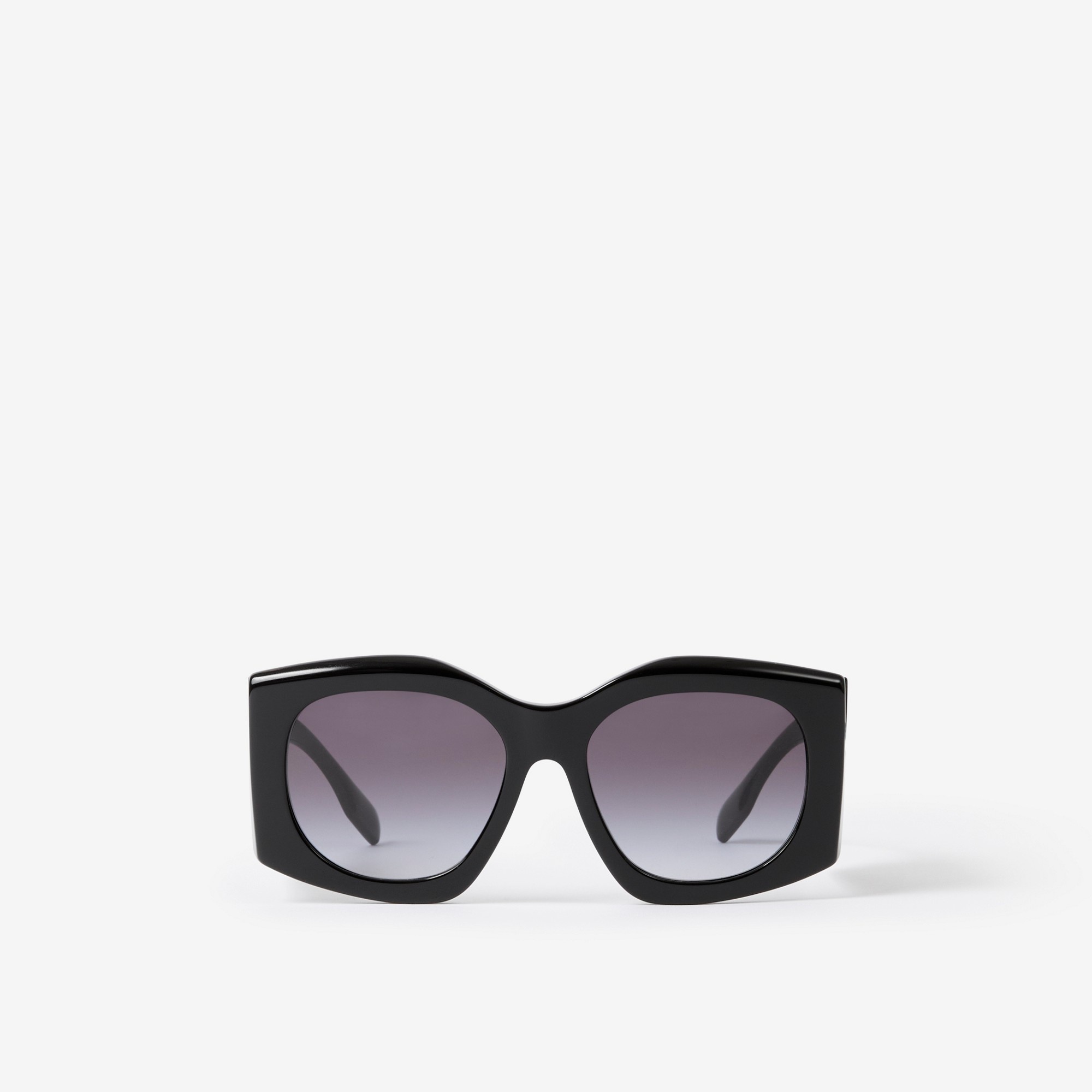 Burberry TB Monogram Acetate Square Sunglasses