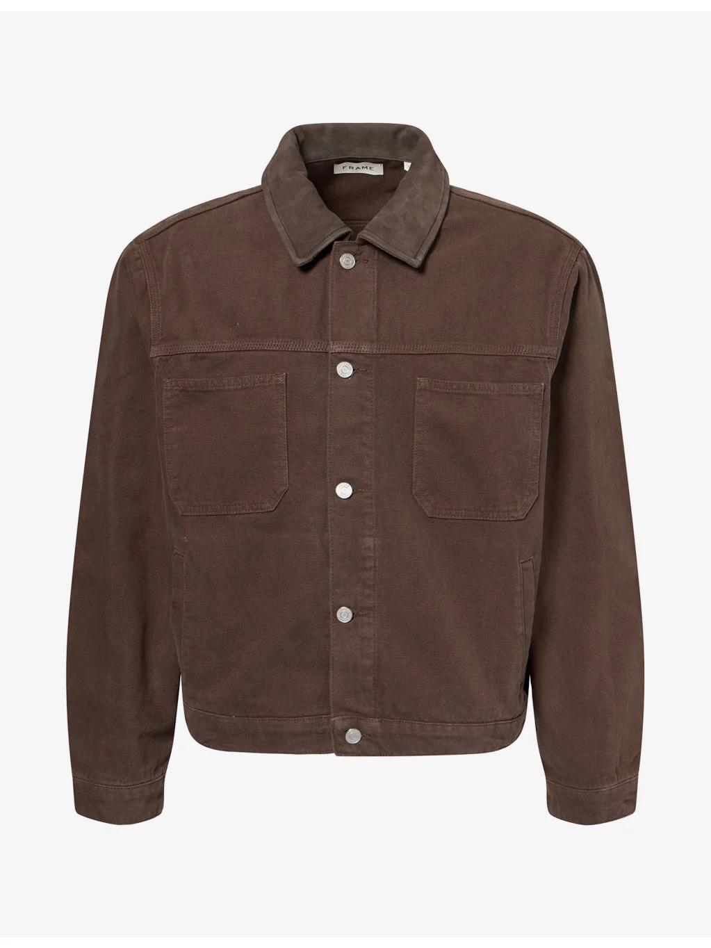 Relaxed-Fit Denim Utility Jacket - 1