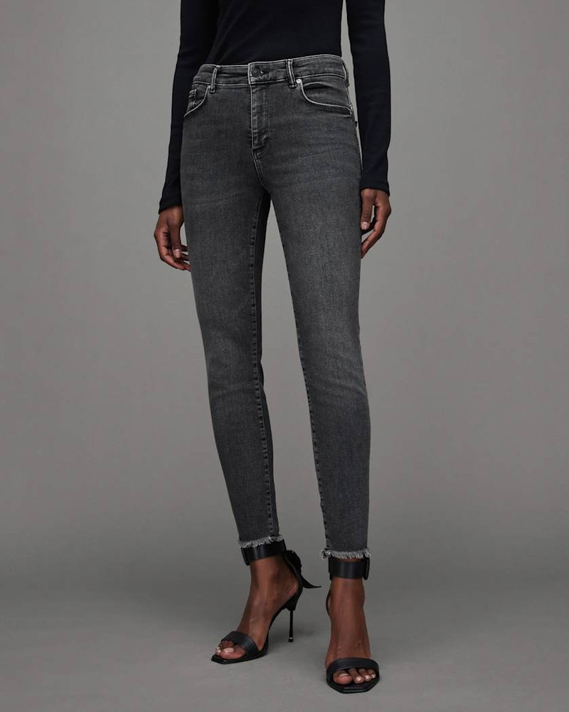 MILLER MID-RISE STRETCH PUSH UP SKINNY JEANS 3