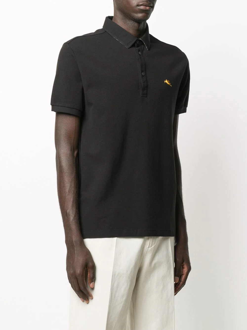 short-sleeved polo shirt - 3