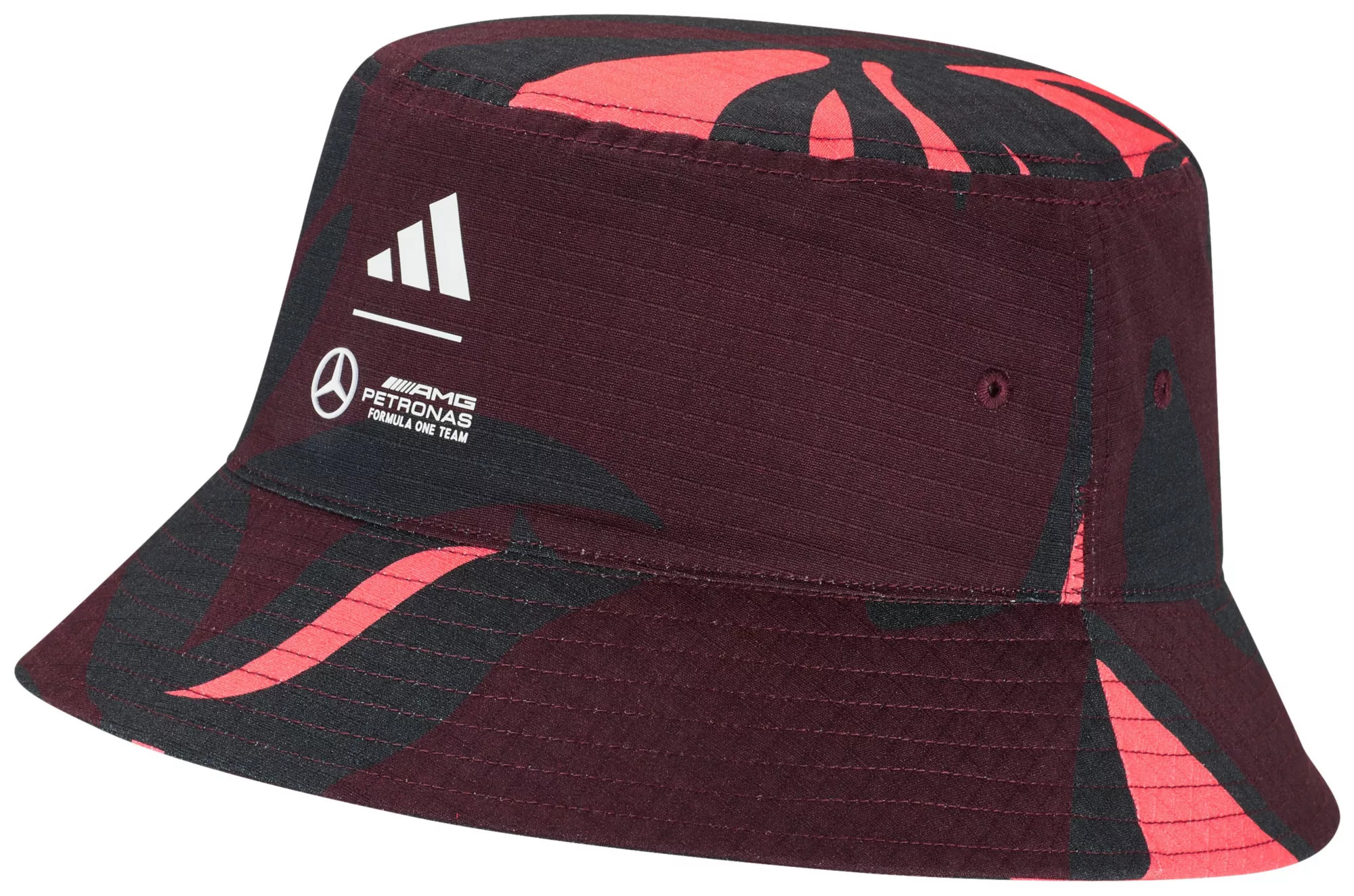 adidas Adult F1 Mercedes Miami Bucket Hat - 1