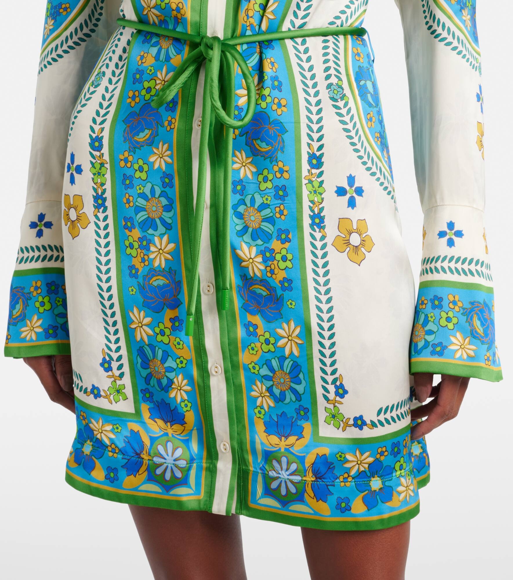 Vivianna printed shirt dress - 5