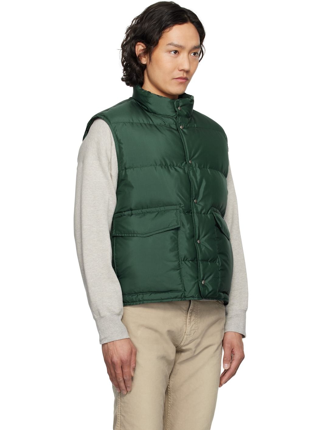 Green Karluk Down Vest - 2