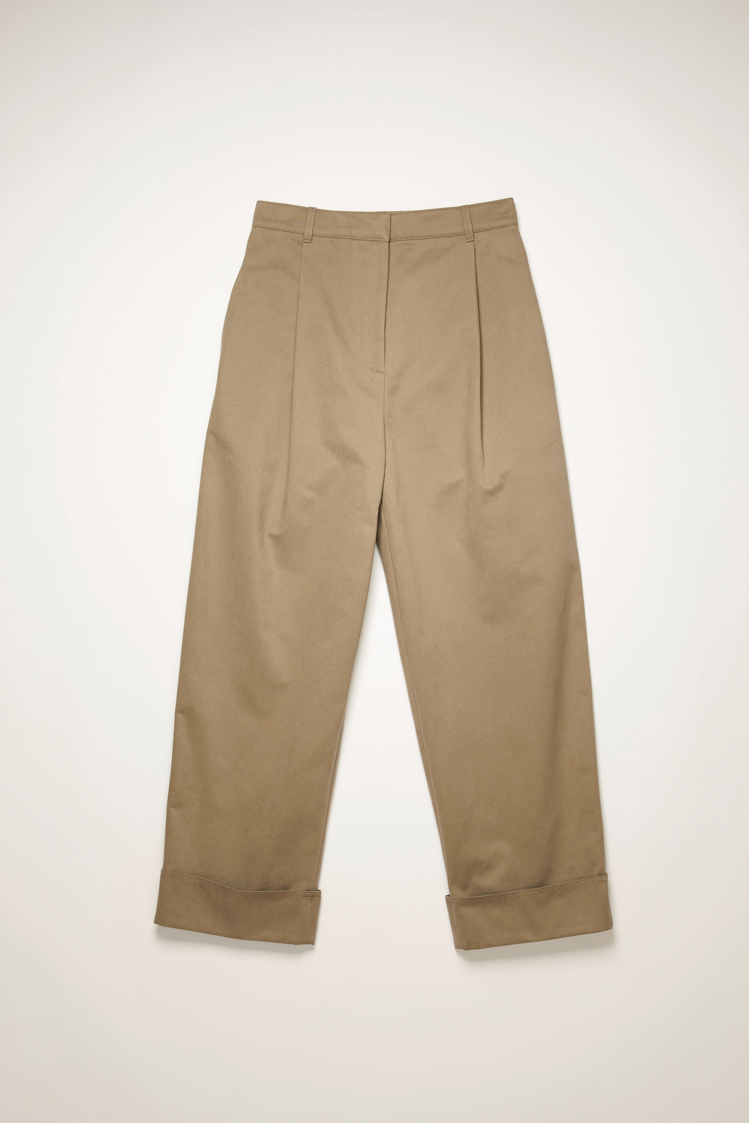 Chino trousers stone grey - 1