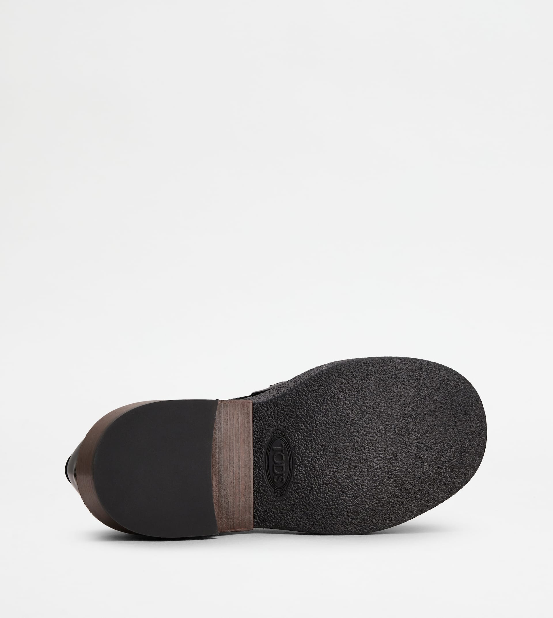 LOAFERS IN LEATHER WITH WEAVING - BLACK - 5