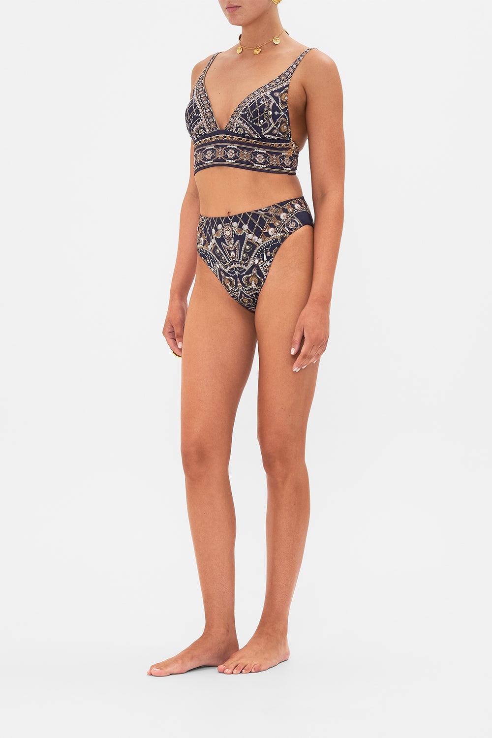 HIGH WAIST HIGH LEG PANT - 4