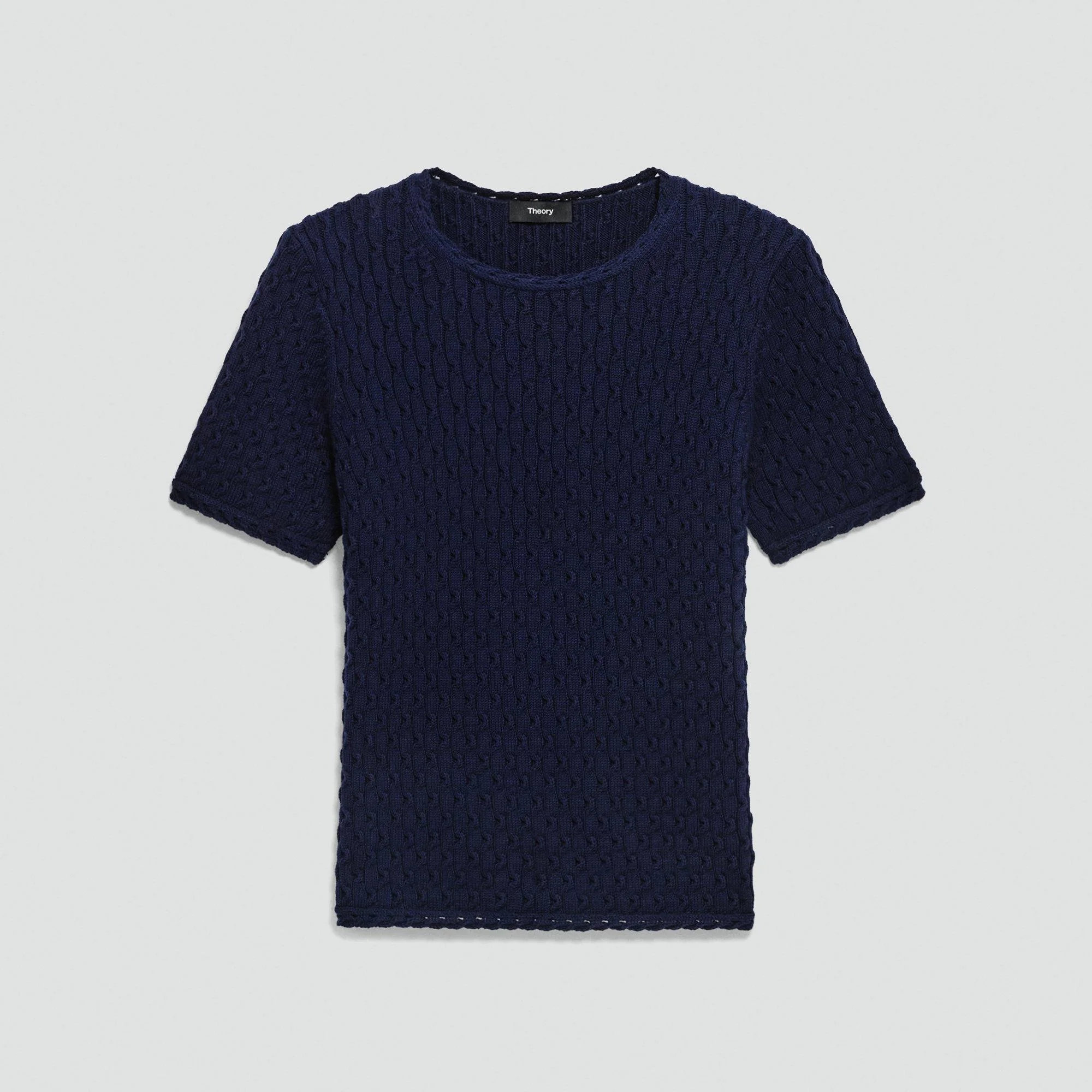 Textured Tee in Orchard Cotton - 1