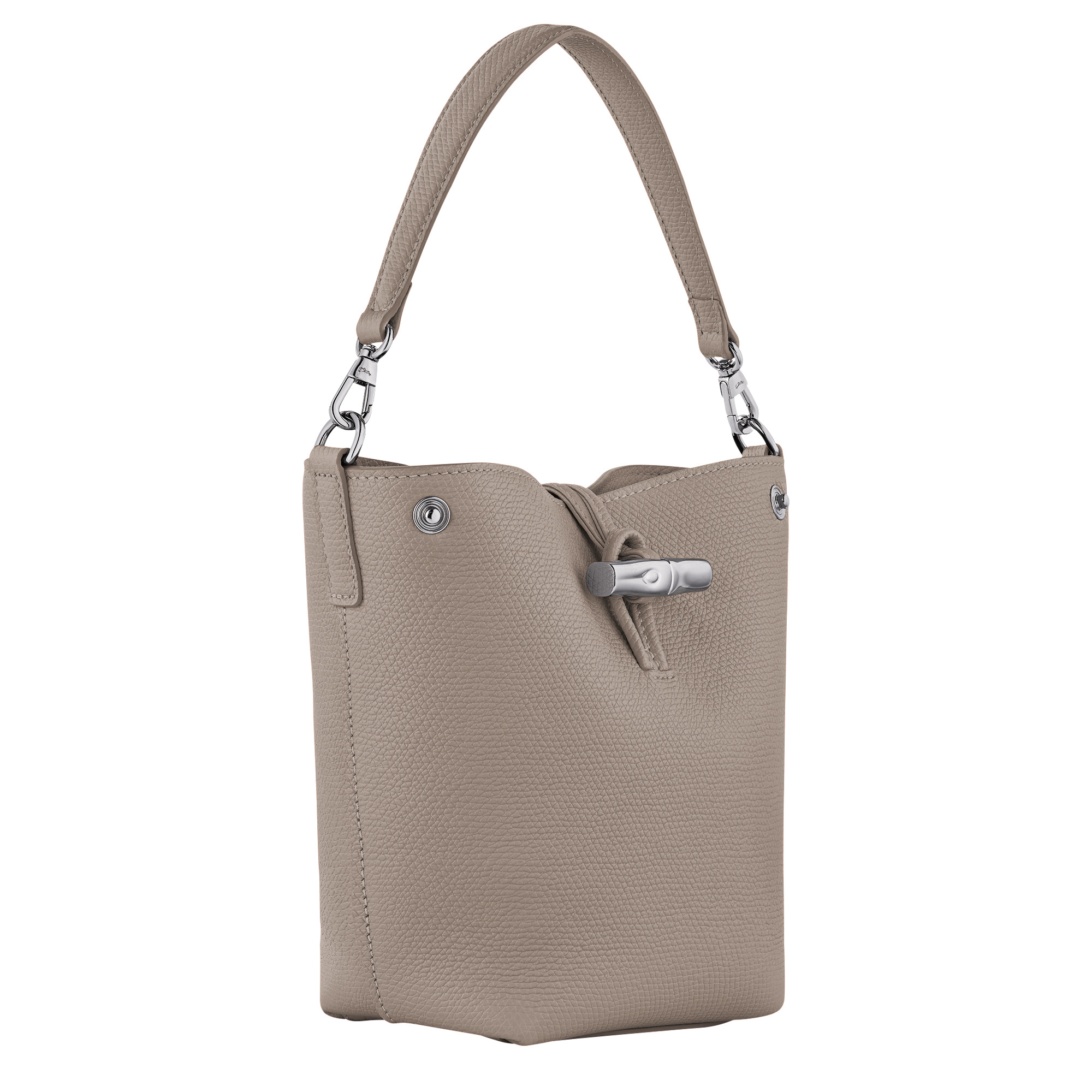 Le Roseau XS Bucket bag Clay - Leather - 3