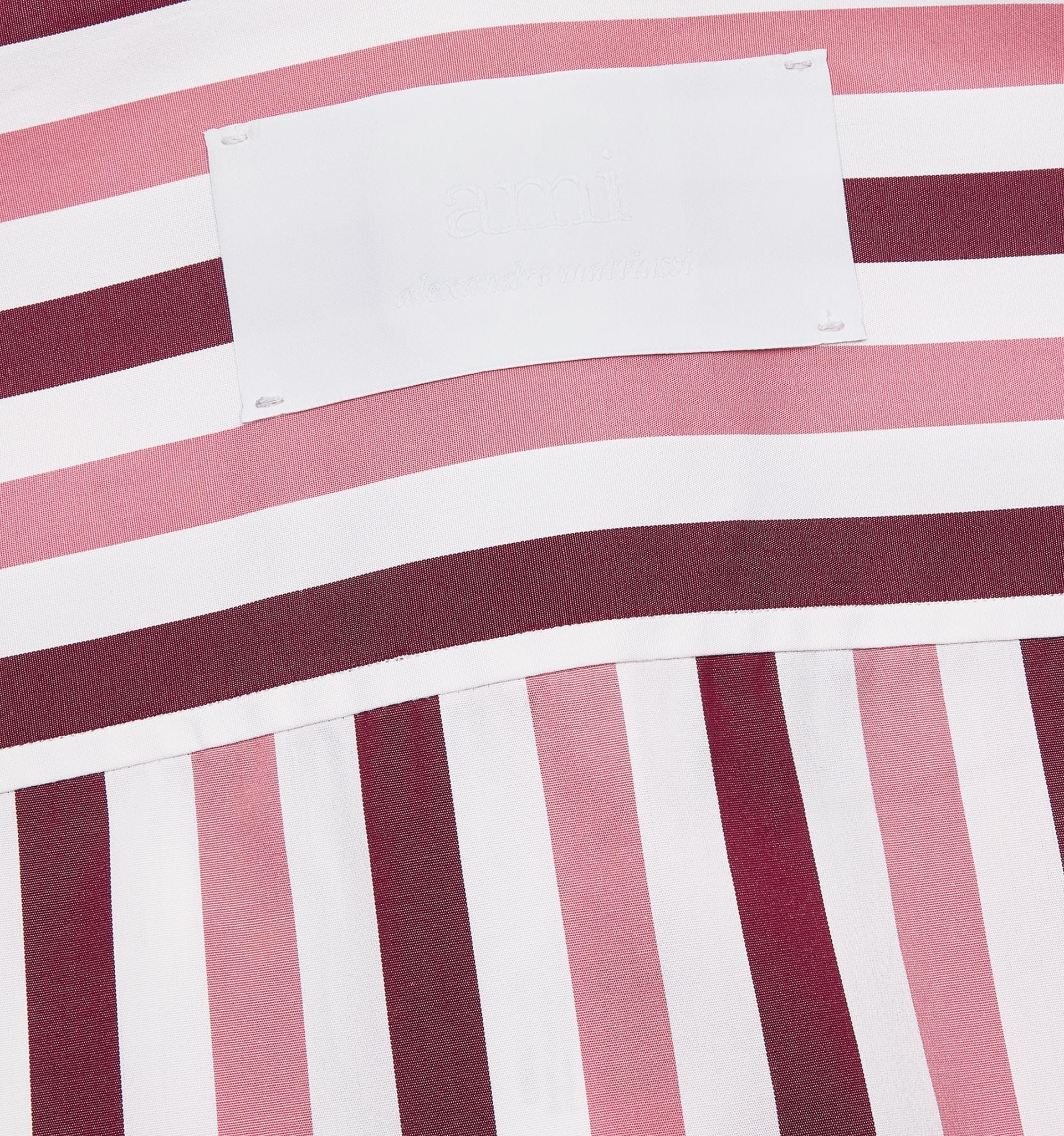 Striped Short-Sleeved Shirt - 4