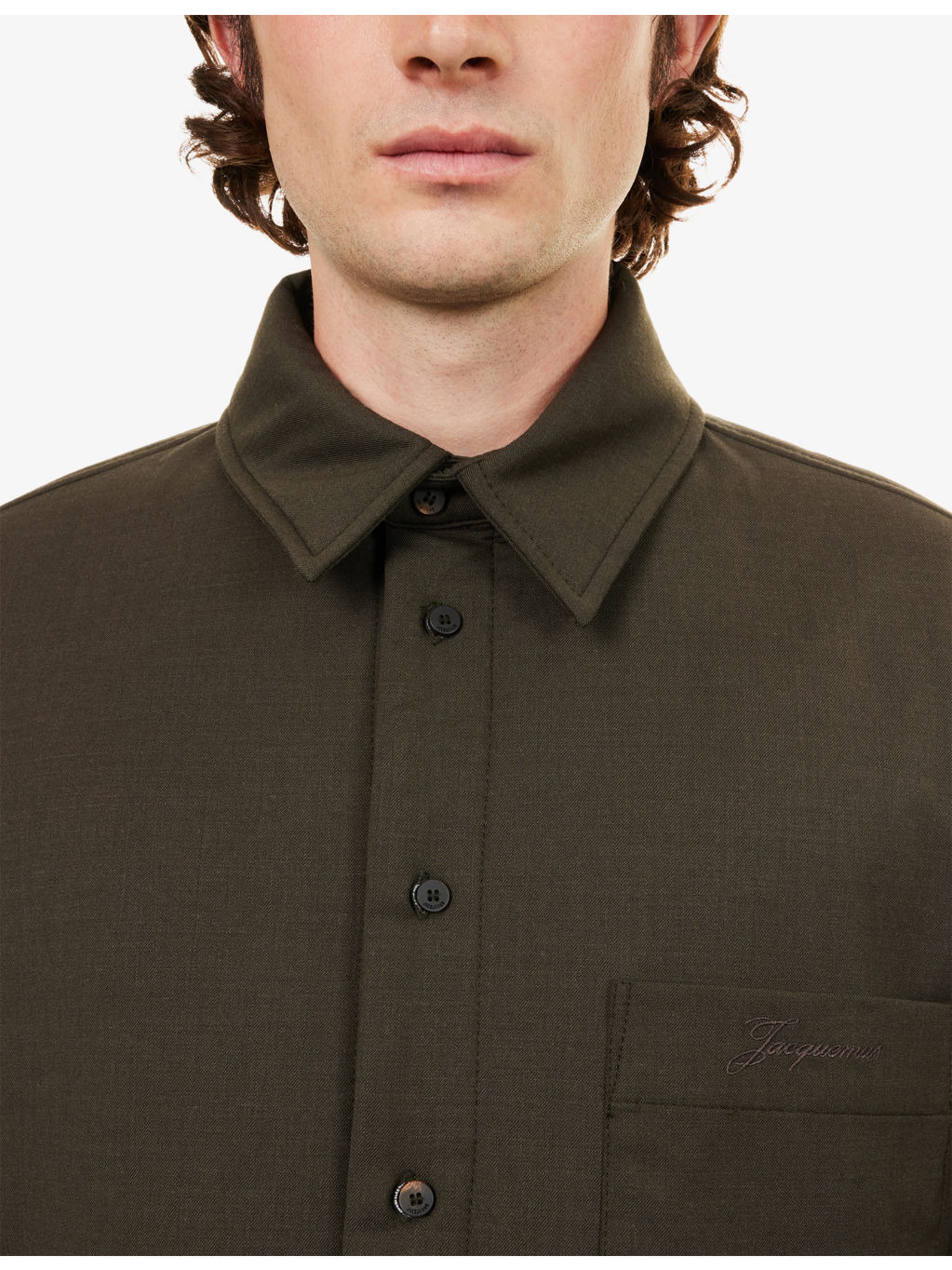 Boulanger Padded Wool Blend Overshirt - 6
