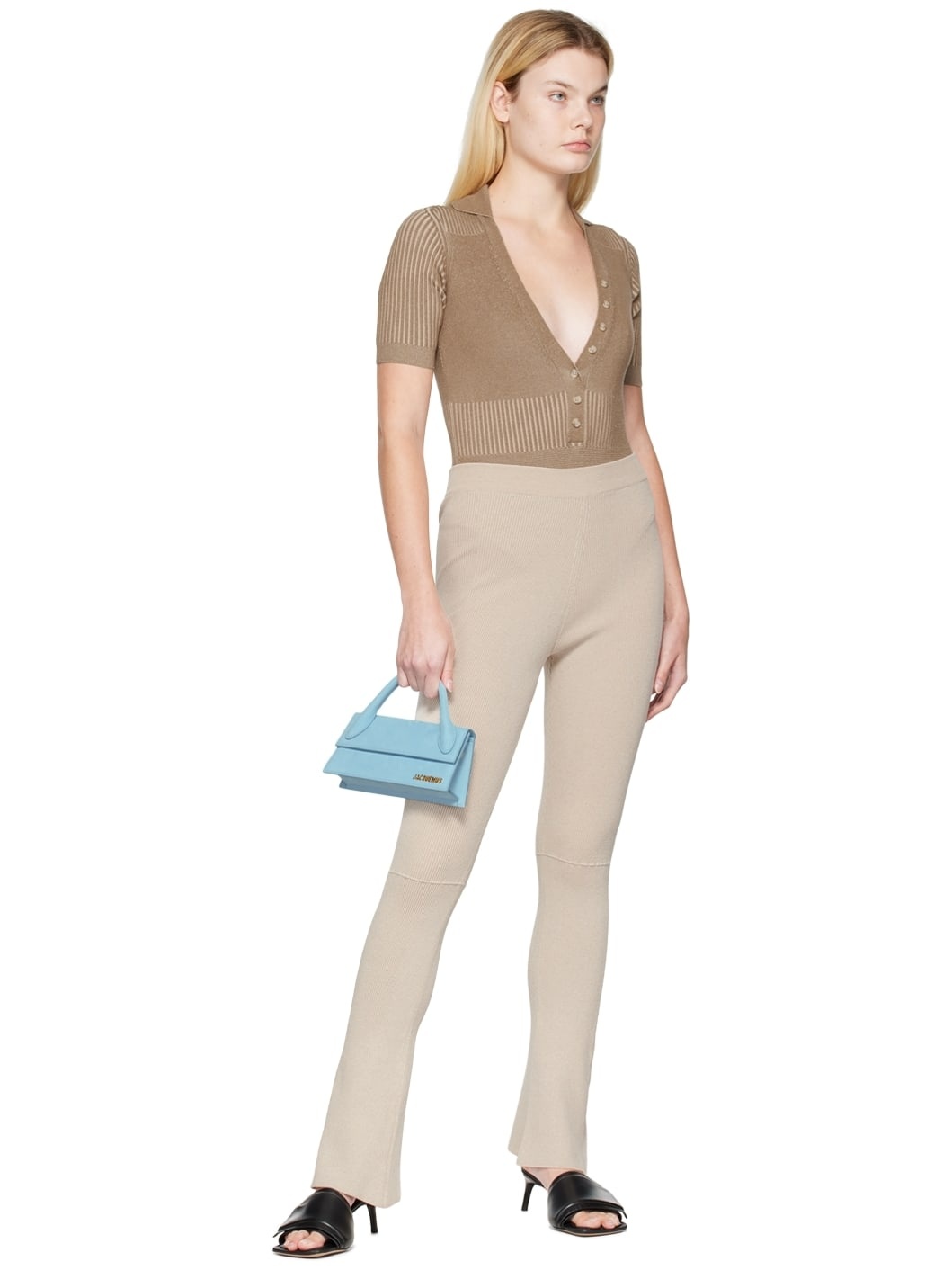 Brown 'Le Body Yauco' Bodysuit - 5