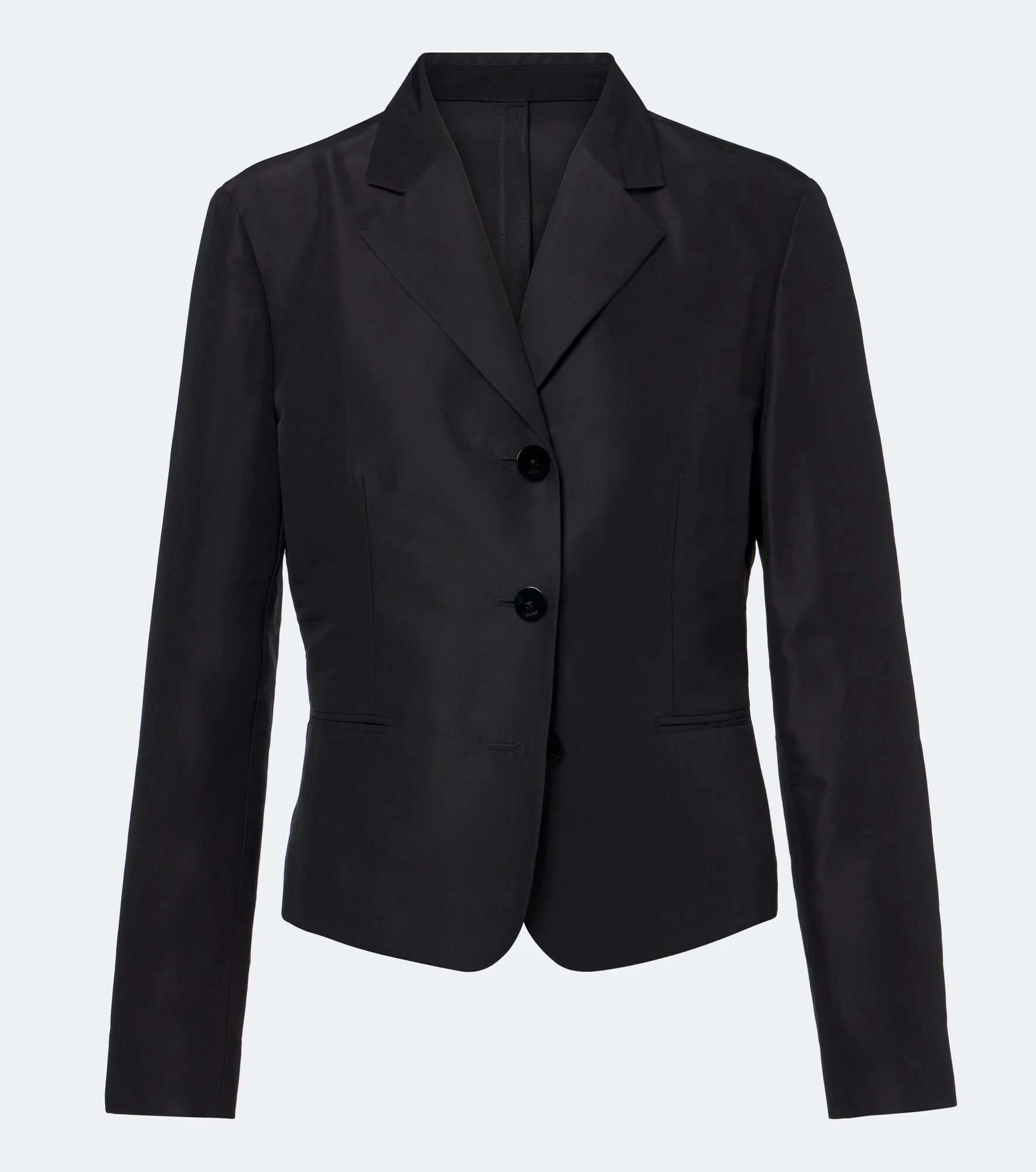 Silk faille jacket - 1