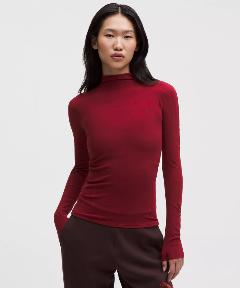 Team Canada Women's Seamless Mockneck Base Layer *COC Logo 1
