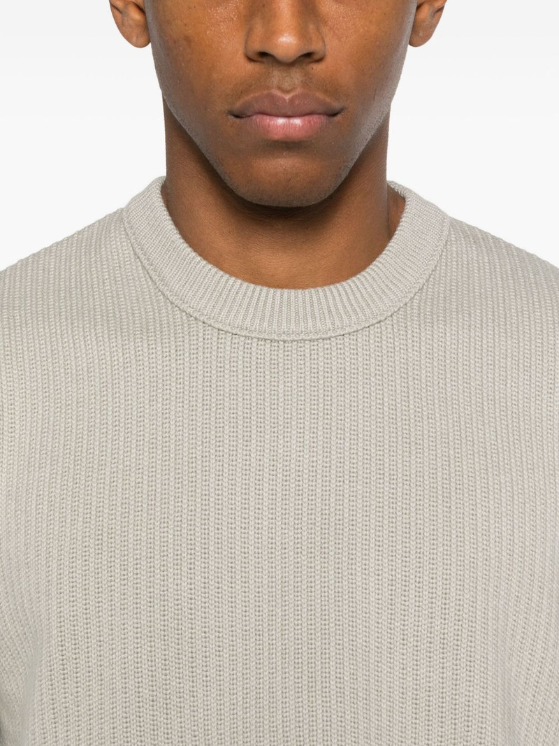 ribbed crew-neck sweater 5