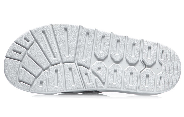 (WMNS) Li-Ning Fashion Slides 'Black White' AGAR014-1 - 5