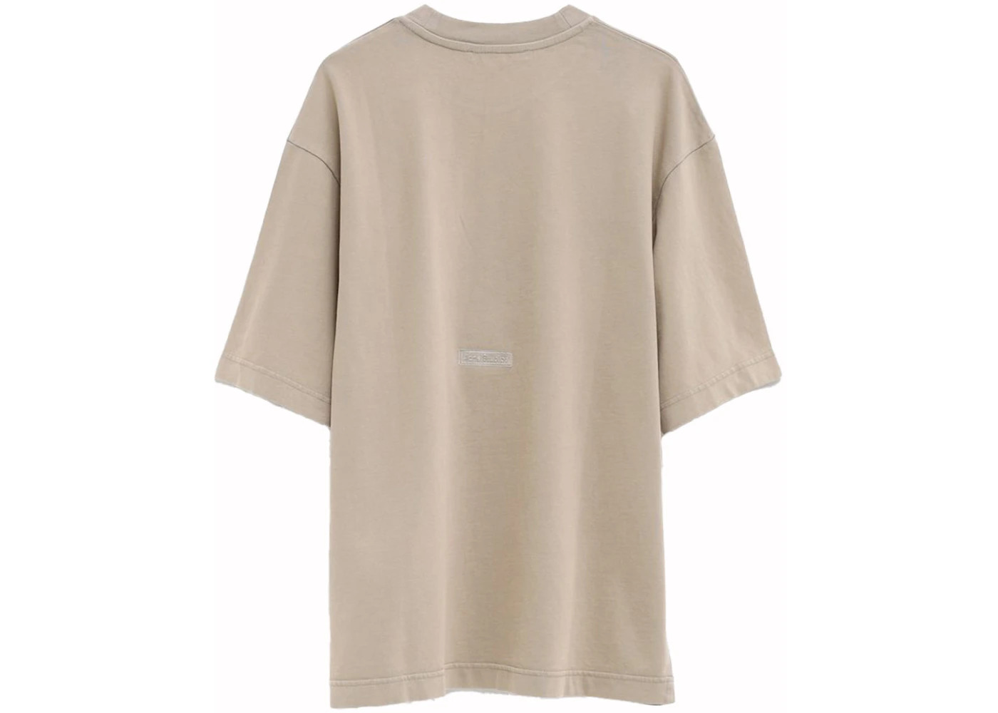 Acne Studios Crewneck T-Shirt Concrete Grey Dkx - 2