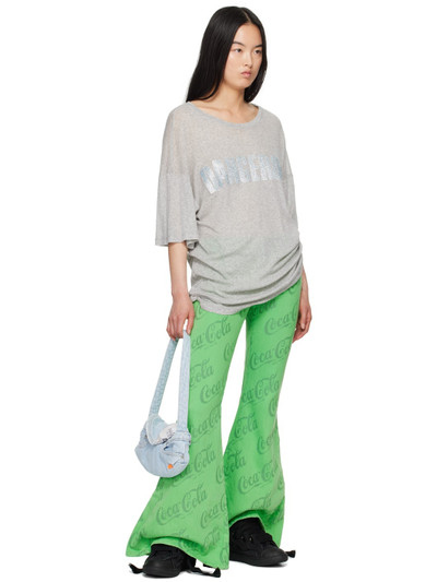 ERL Green Jacquard Jeans outlook
