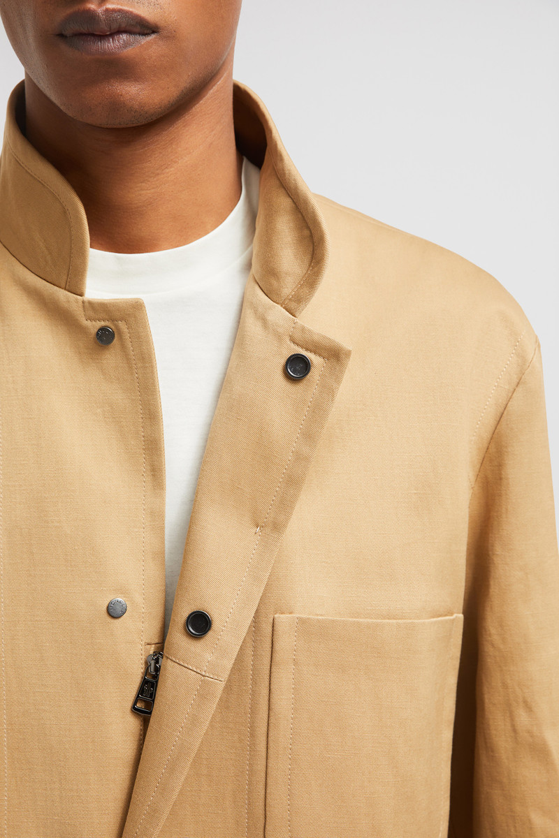 Jouere Cotton & Linen Shirt Jacket 7