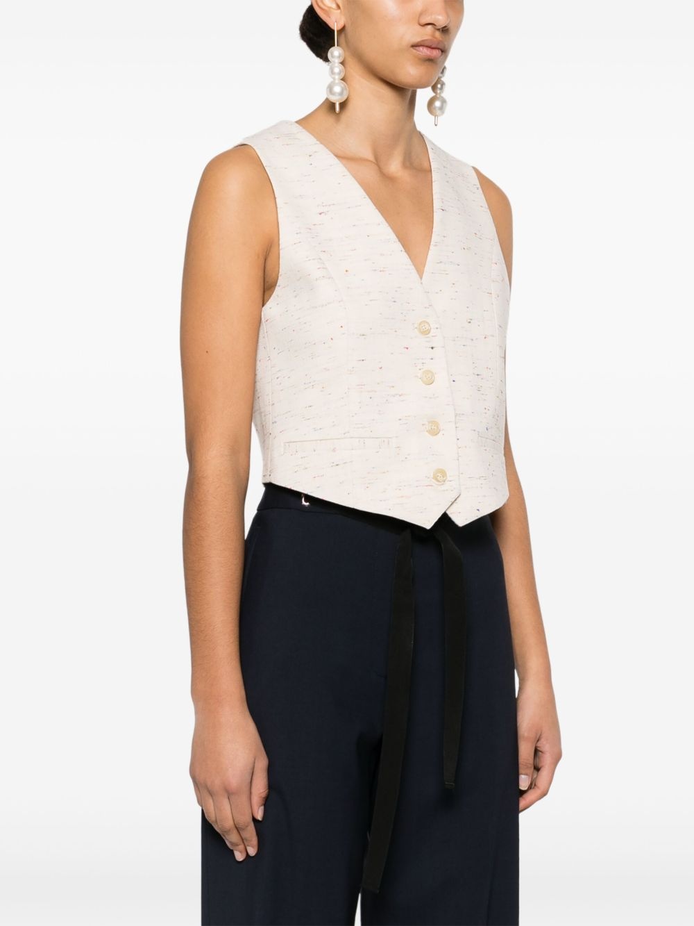 speckled waistcoat - 3
