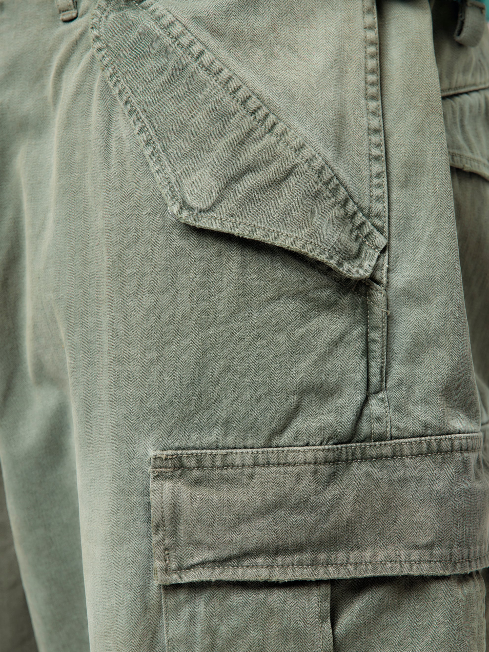 VINTAGE M-51 PANTS (SAGE) - 6