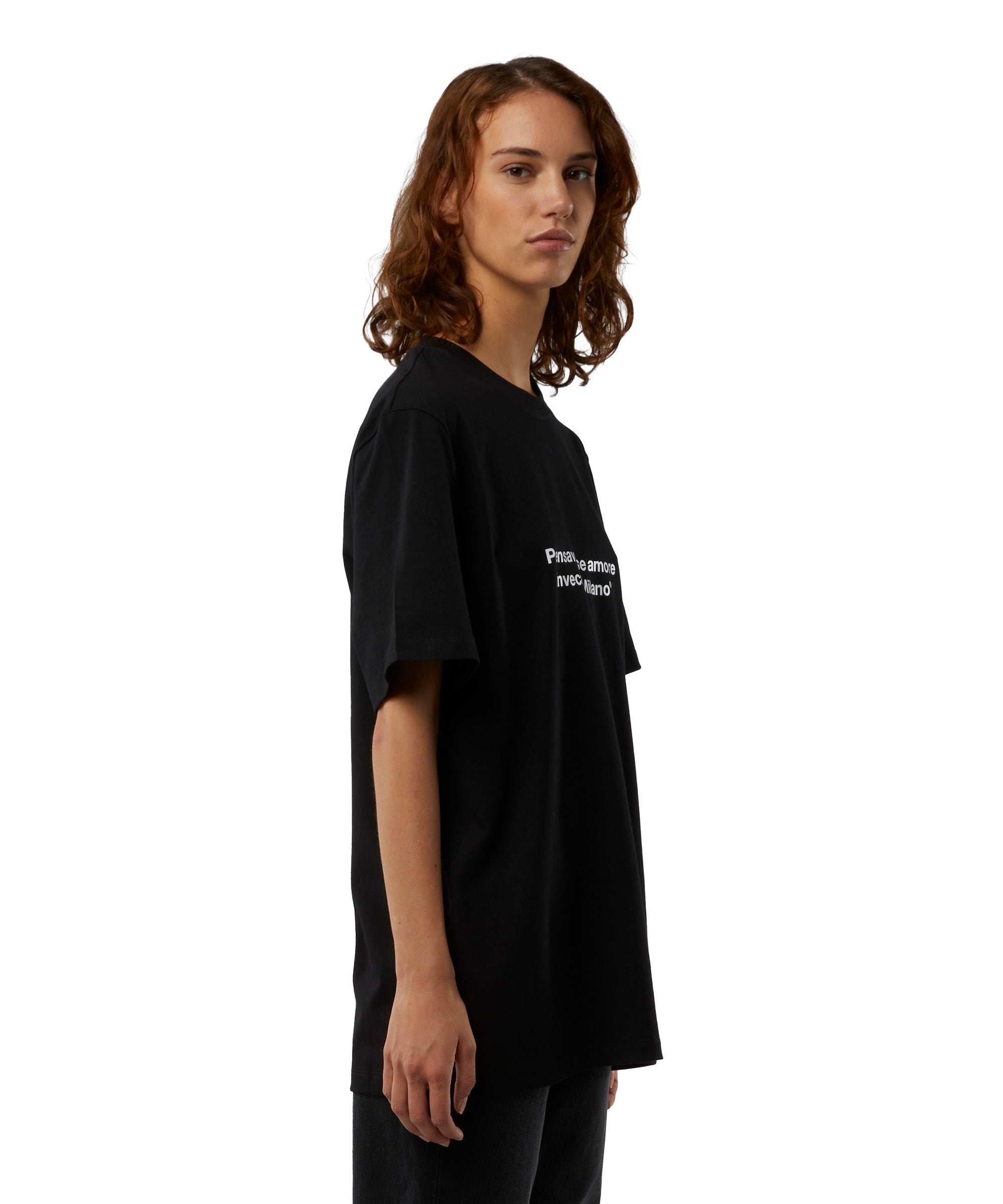 T-shirt quote "Pensavo fosse amore invece era Milano" - 6