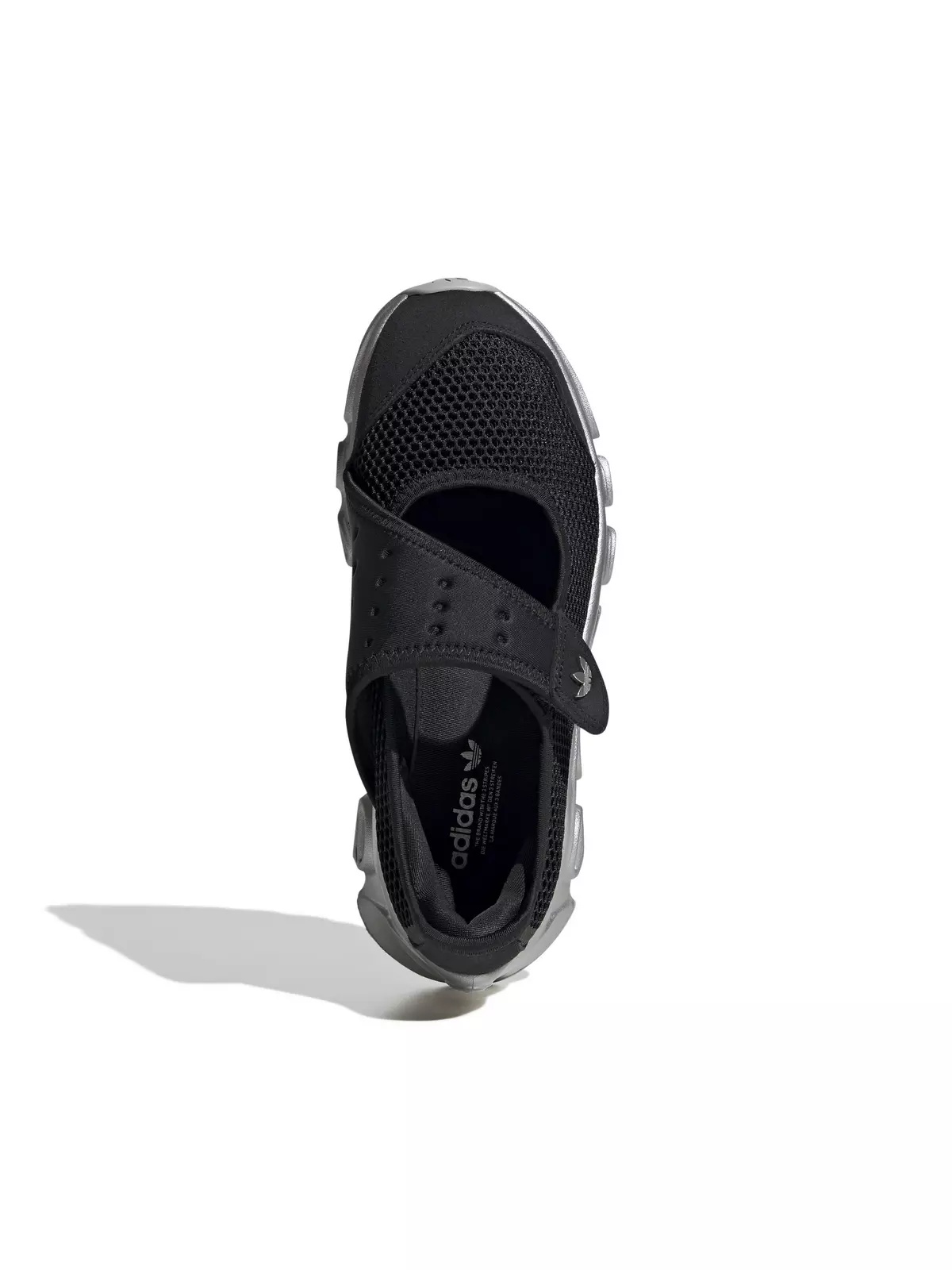 Originals Adifom Megajane "Core Black/Iron Metallic/Silver Metallic" Women's Shoe - 5
