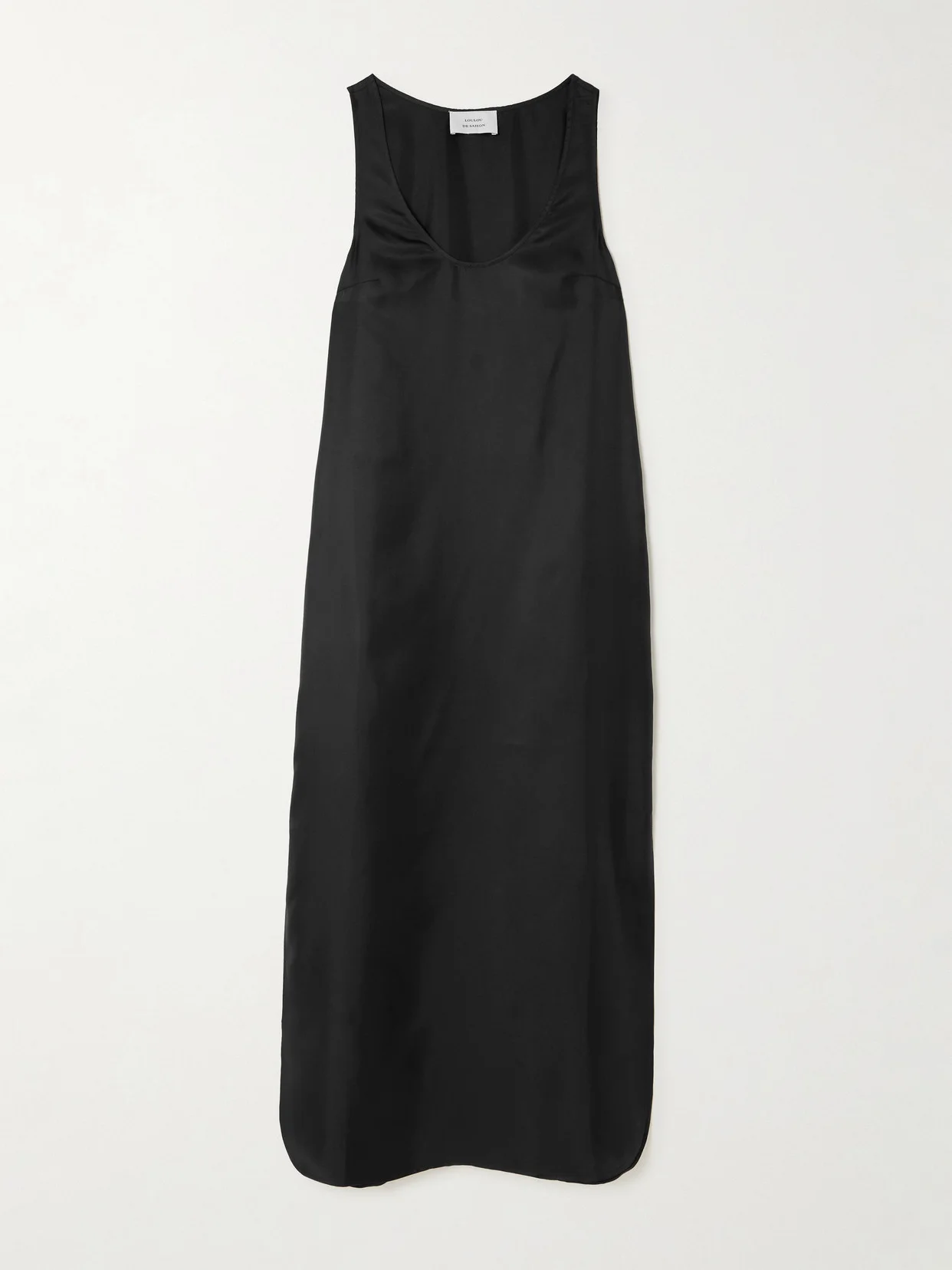 Nada Silk-twill Midi Dress - 1